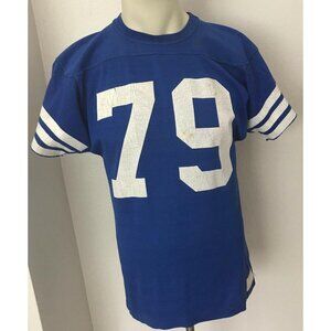 Vintage Russel Southern Jersey Blue And White #79 Size Medium